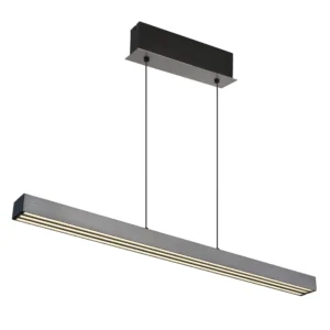 visilica globo Ethan 17016 aluminijum siva