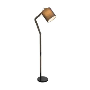podna lampa Globo Mattis 21512s drvo crna