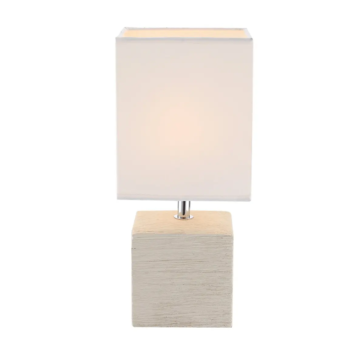 stona lampa Globo Geri 21675 bela bež