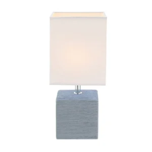 stona lampa Globo Geri 21676 bela siva