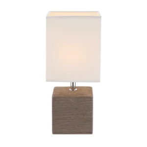 stona lampa Globo Geri 21677 bela braon