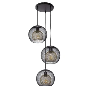 visilica globo Selina 30260308X metal crna