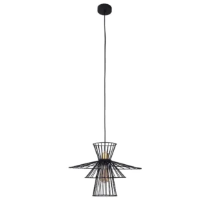 luster globo Tarek 31100108 metal crna