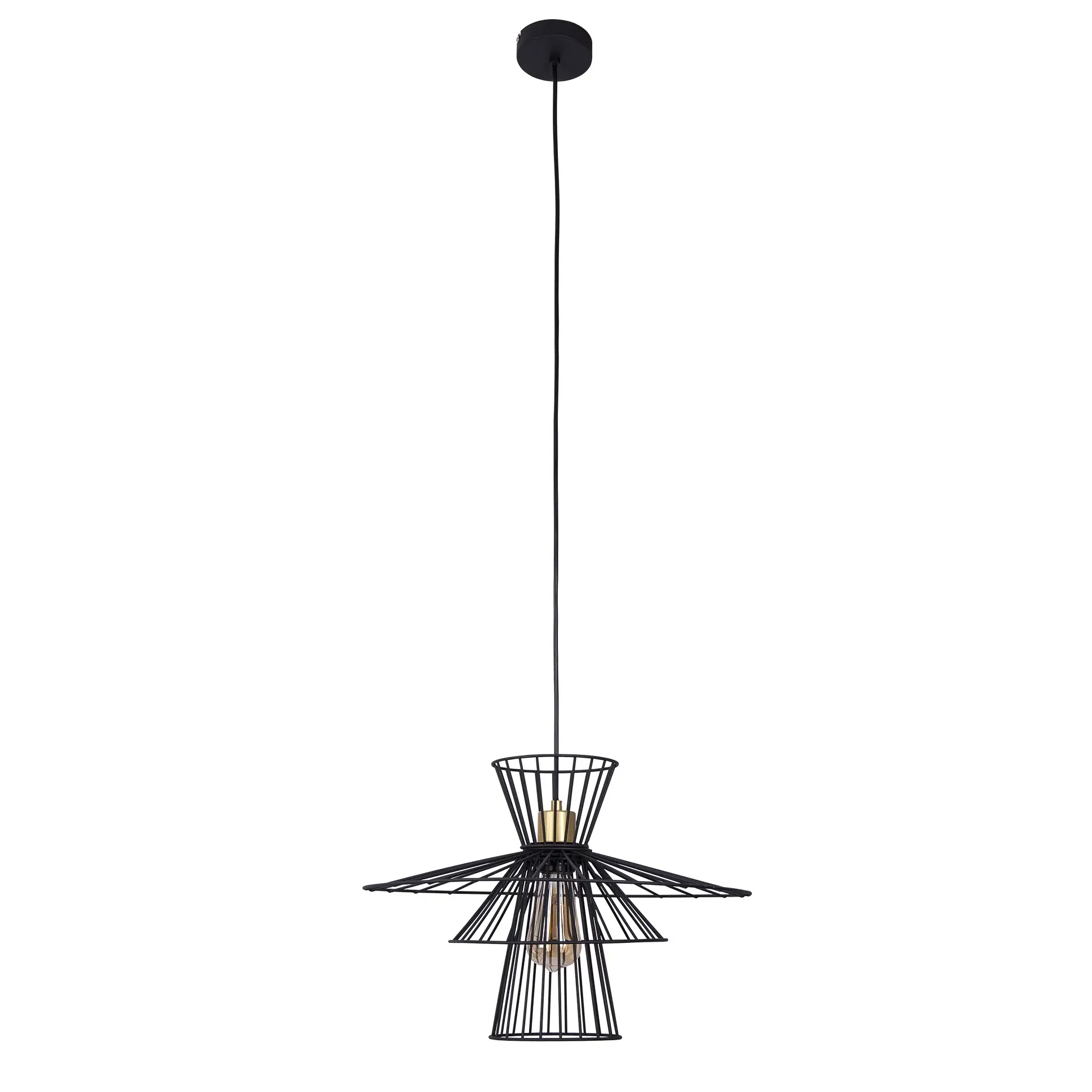 luster globo Tarek 31100108 metal crna