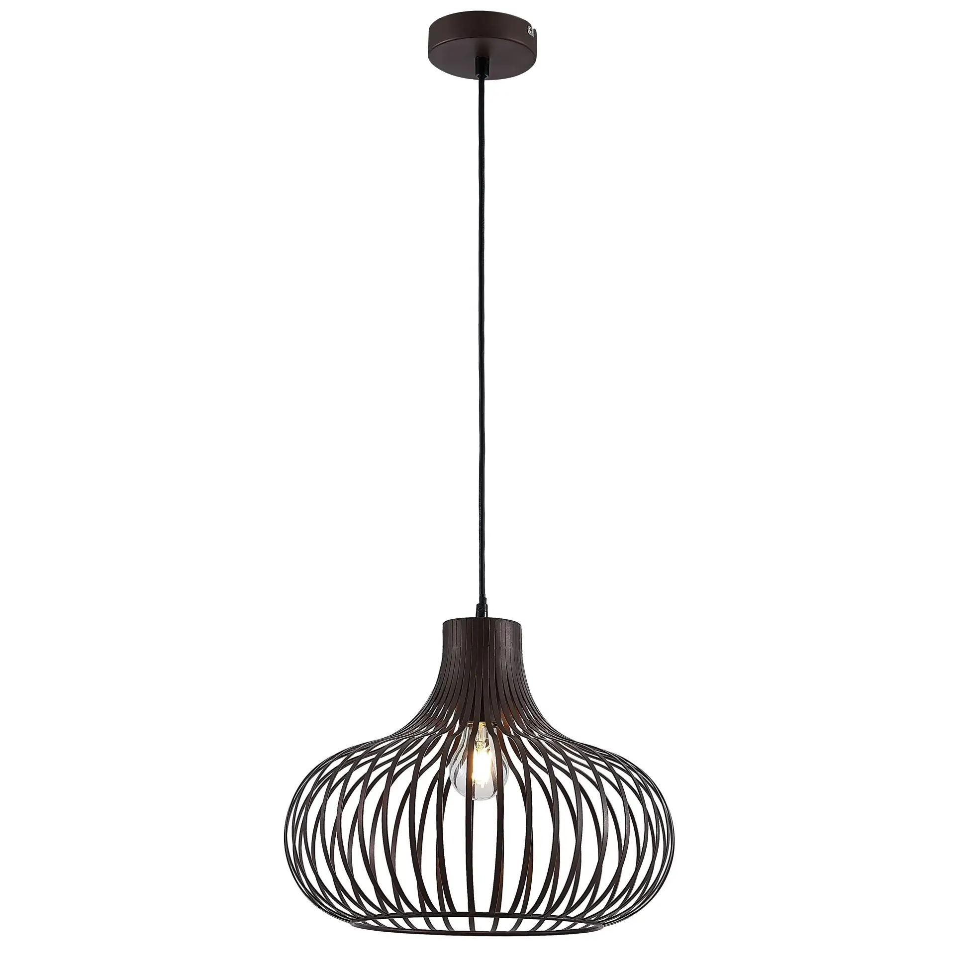 visilica globo Mateo 33370111X metal smeđa