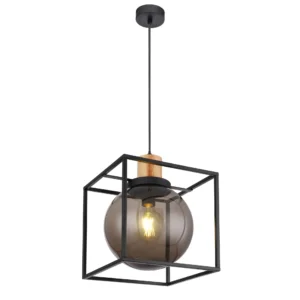 luster globo Hilko 33815H metal crna