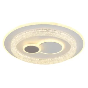 plafonjera globo Kriswall 41005 plastika bela
