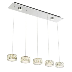 visilica globo Amur 49350-52H kristali hrom