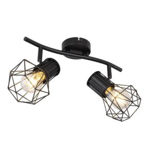 spot lampa Globo Priska 54017-2 crna
