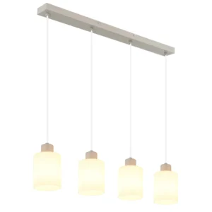 visilica globo Trent 54114-4H staklo siva