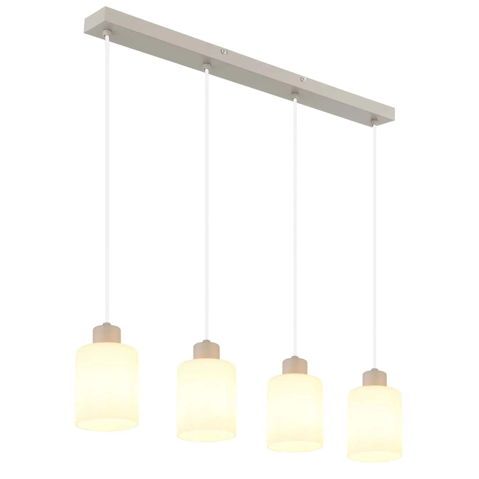 visilica globo Trent 54114-4H staklo siva