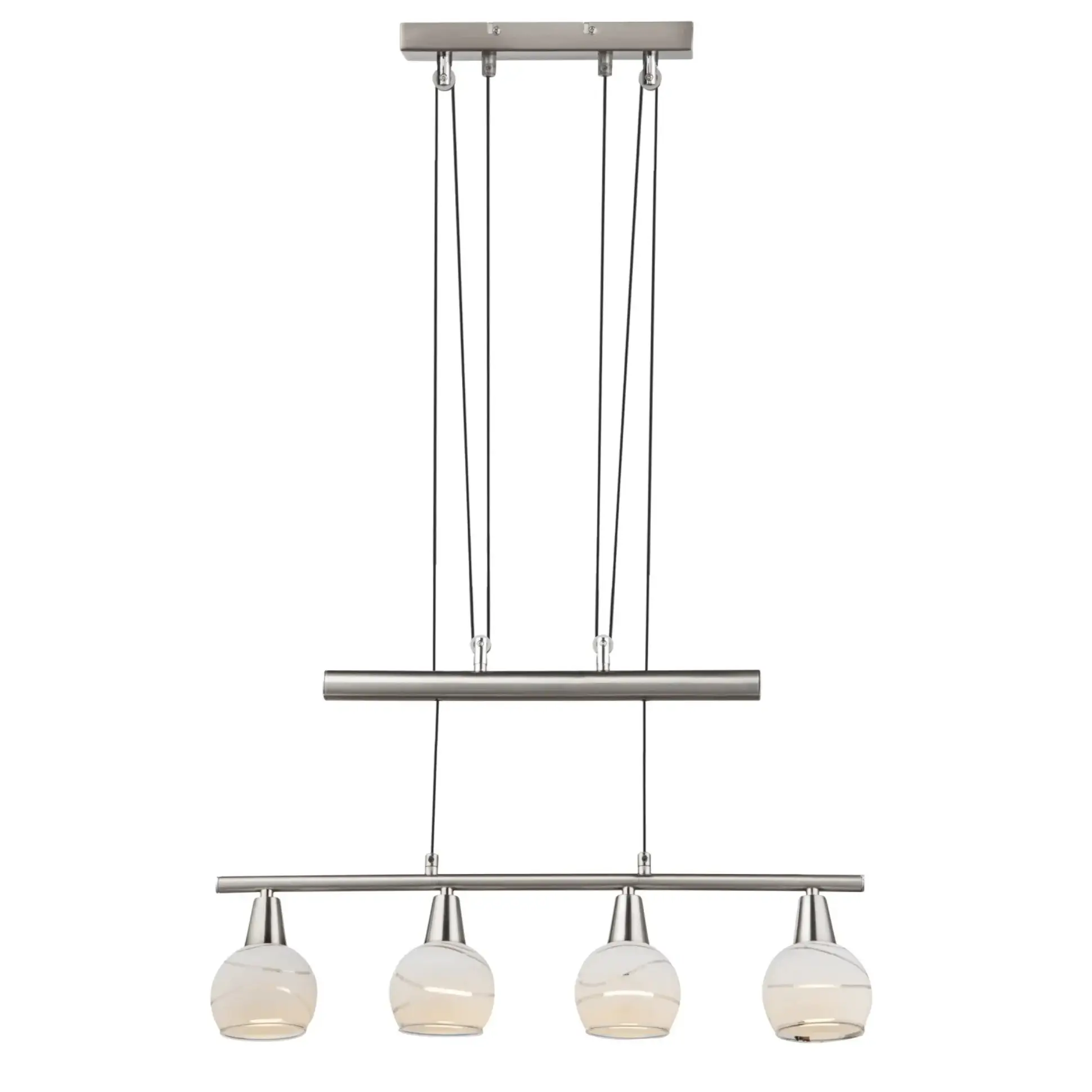 visilica globo Elliott 54341-4Z metal nikl