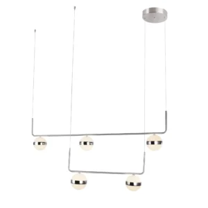 visilica globo Lovest 56008-5H1 metal nikl