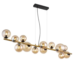 luster globo Riha 56135-13H staklo mesing