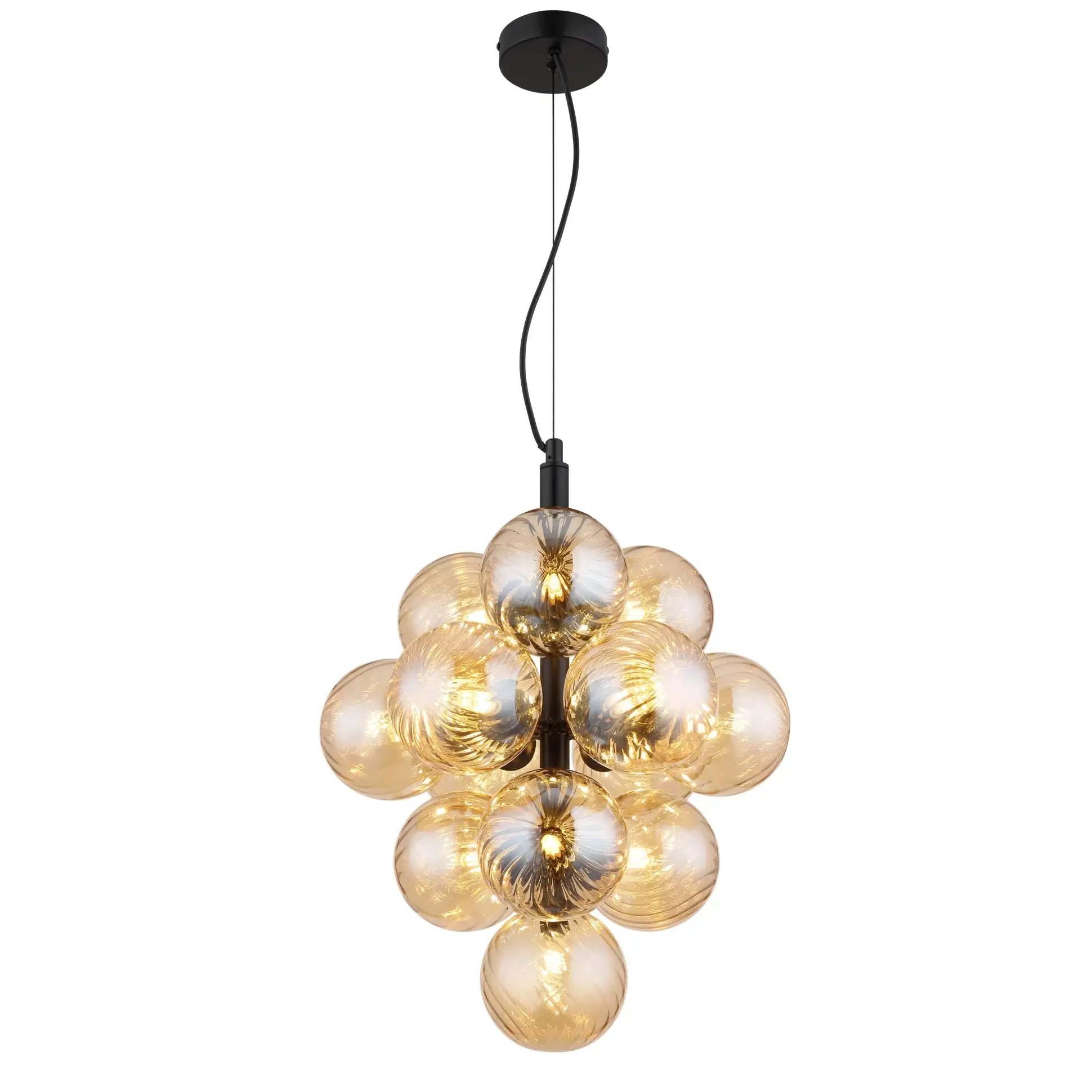 luster globo Conor 56146H staklo žuta
