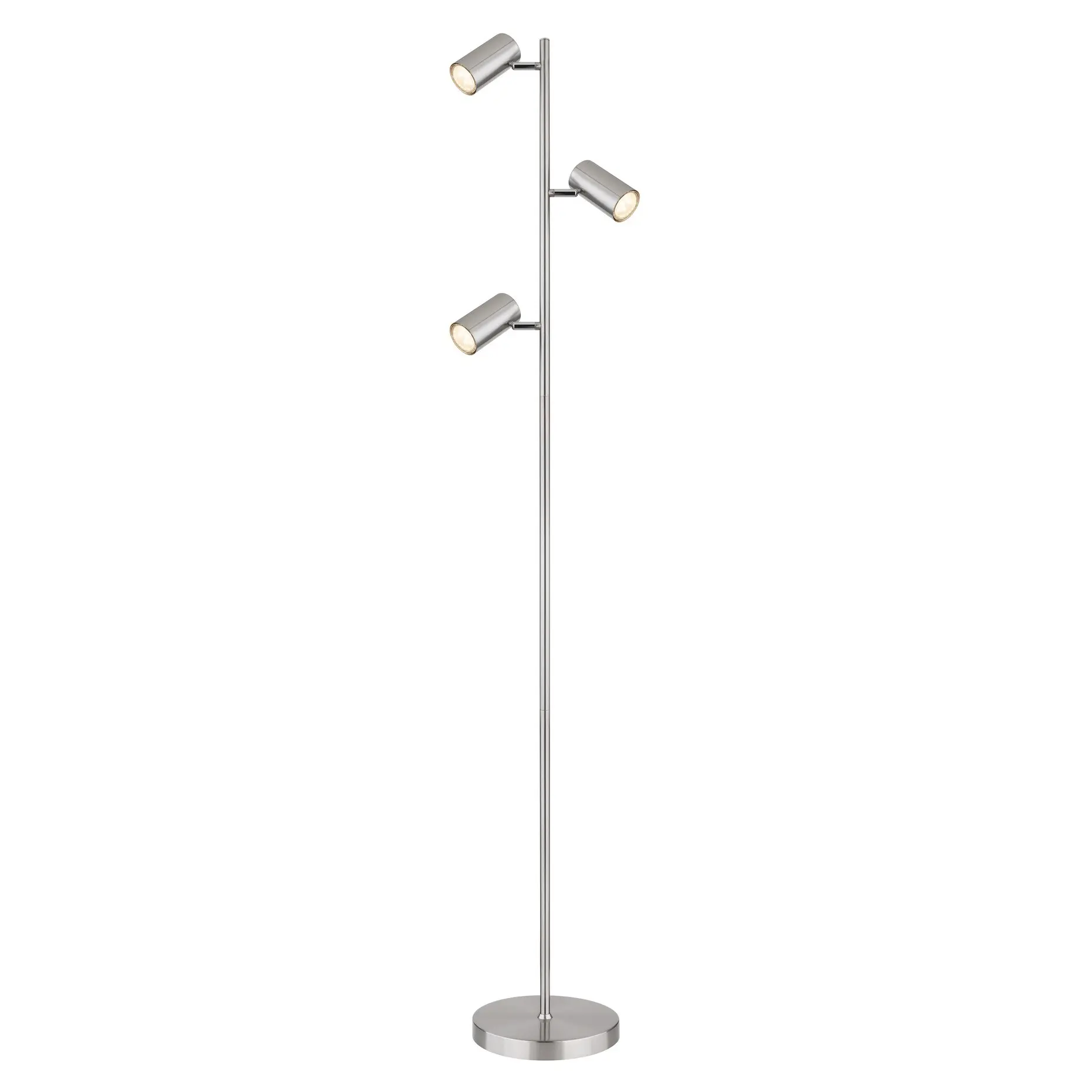 podna lampa Globo Robby 57910S nikl