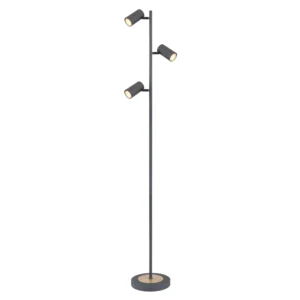 podna lampa Globo Robby 57910SG grafit