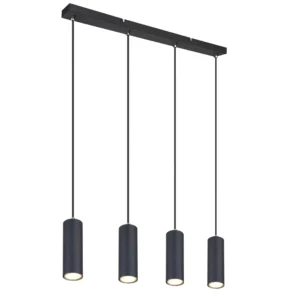 visilica globo Robby 57911-4HB metal crna