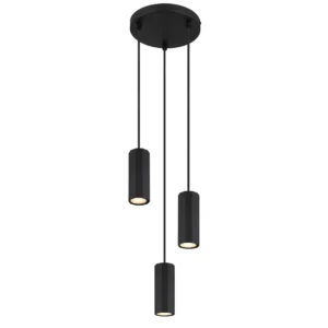 visilica globo James 57918-3HB metal crna