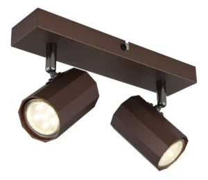 spot lampa Globo James 57919-2 bronza