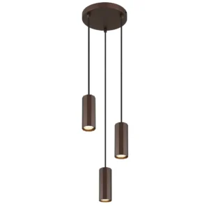 visilica globo James 57919-3H metal bronzana