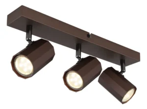 spot lampa Globo James 57919-3 bronza