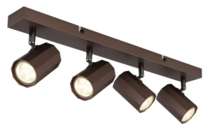 spot lampa Globo James 57919-4 bronza