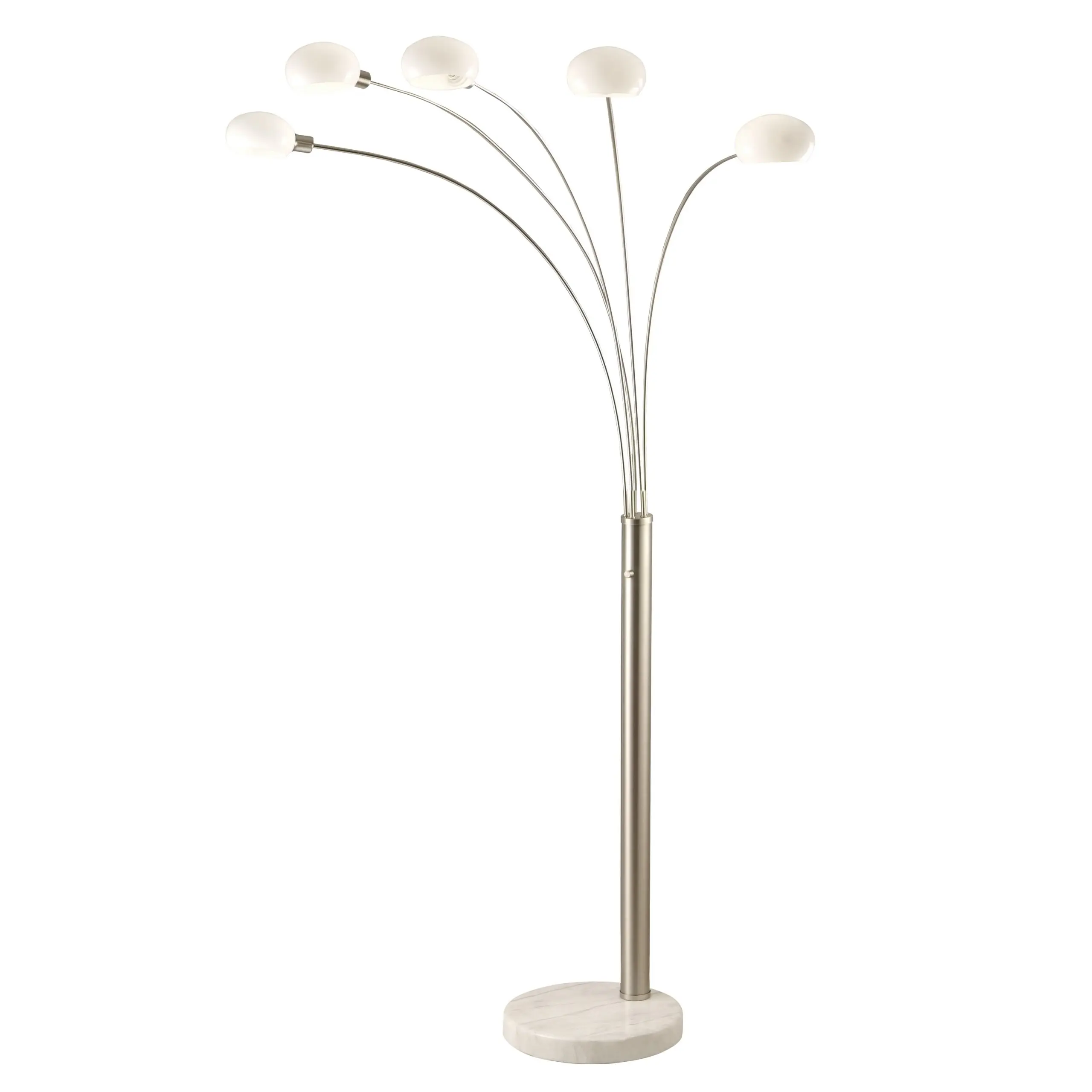 podna lampa Globo Classic 58224 nikl opal