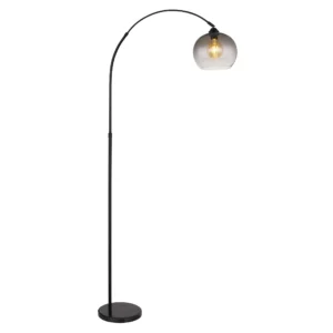podna lampa Globo Newcastle 58227BS crna