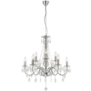luster globo William 63129-9 kristali hrom