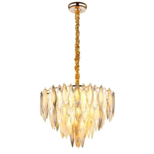 luster globo Elinor 64136H kristali zlatna