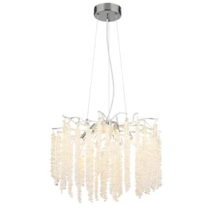 luster globo Laverne 64137-6 kristali hrom