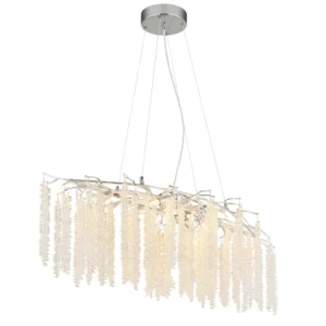 luster globo Laverne 64137-9 kristali hrom