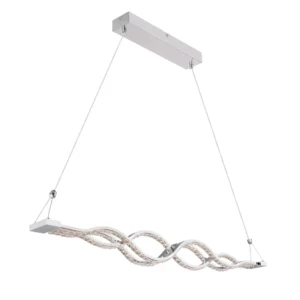 visilica globo Pilla 67109-30 kristali hrom