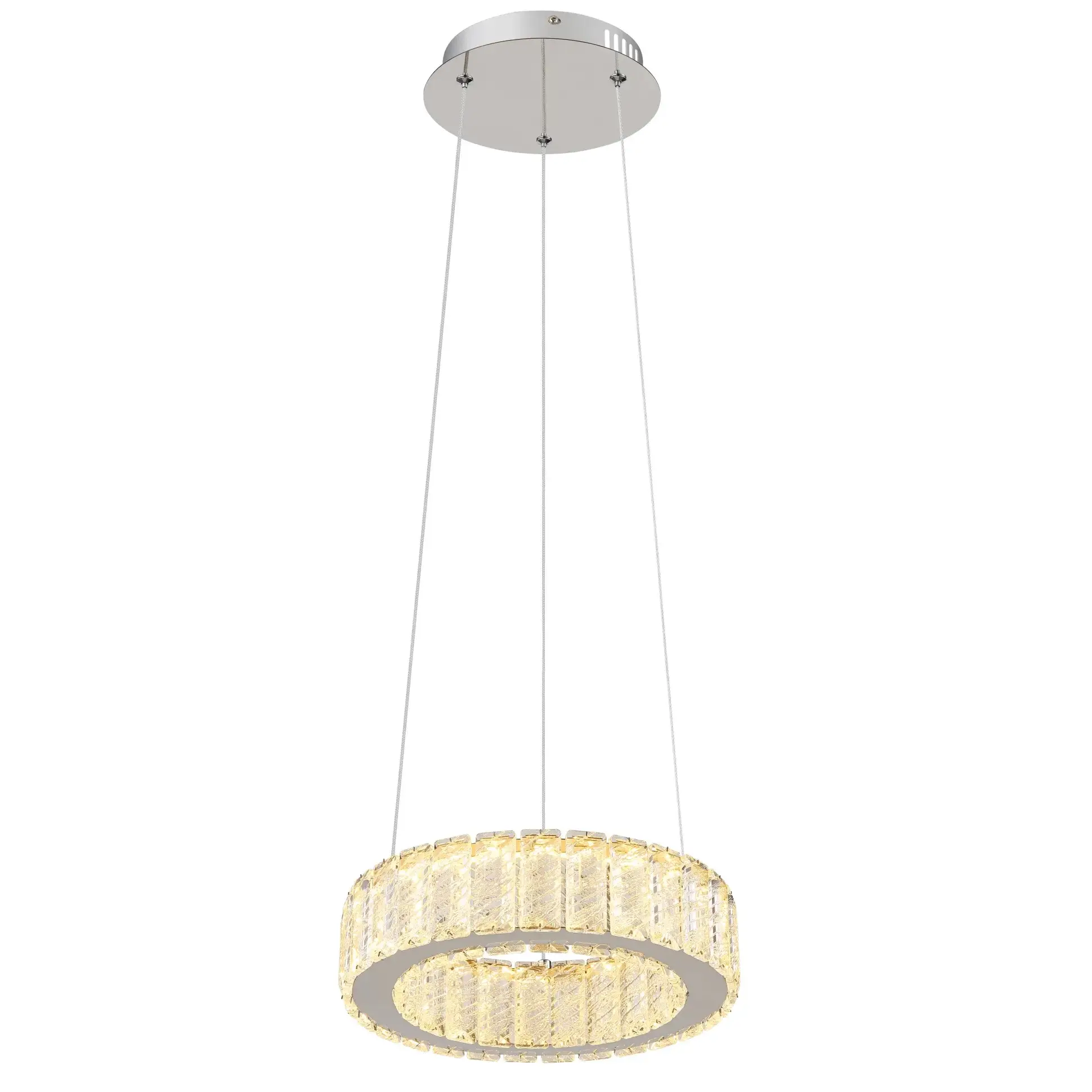 visilica globo Mucky 67162-30 K5 kristali hrom