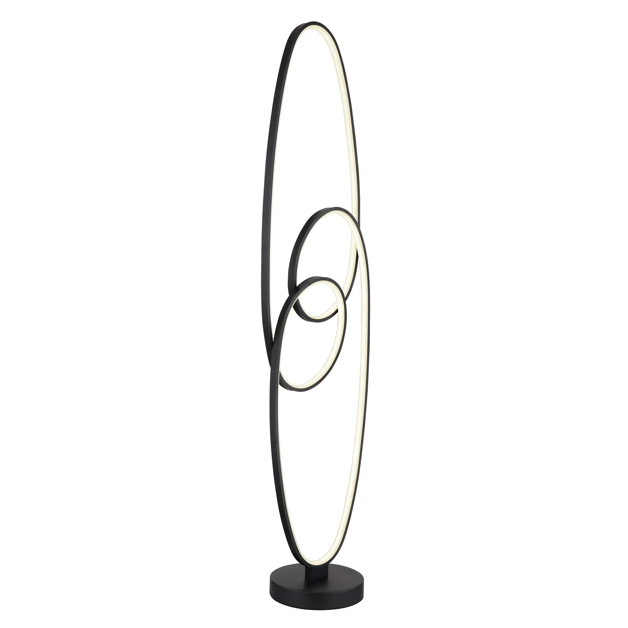 podna lampa Globo Spira 67177-36S crna