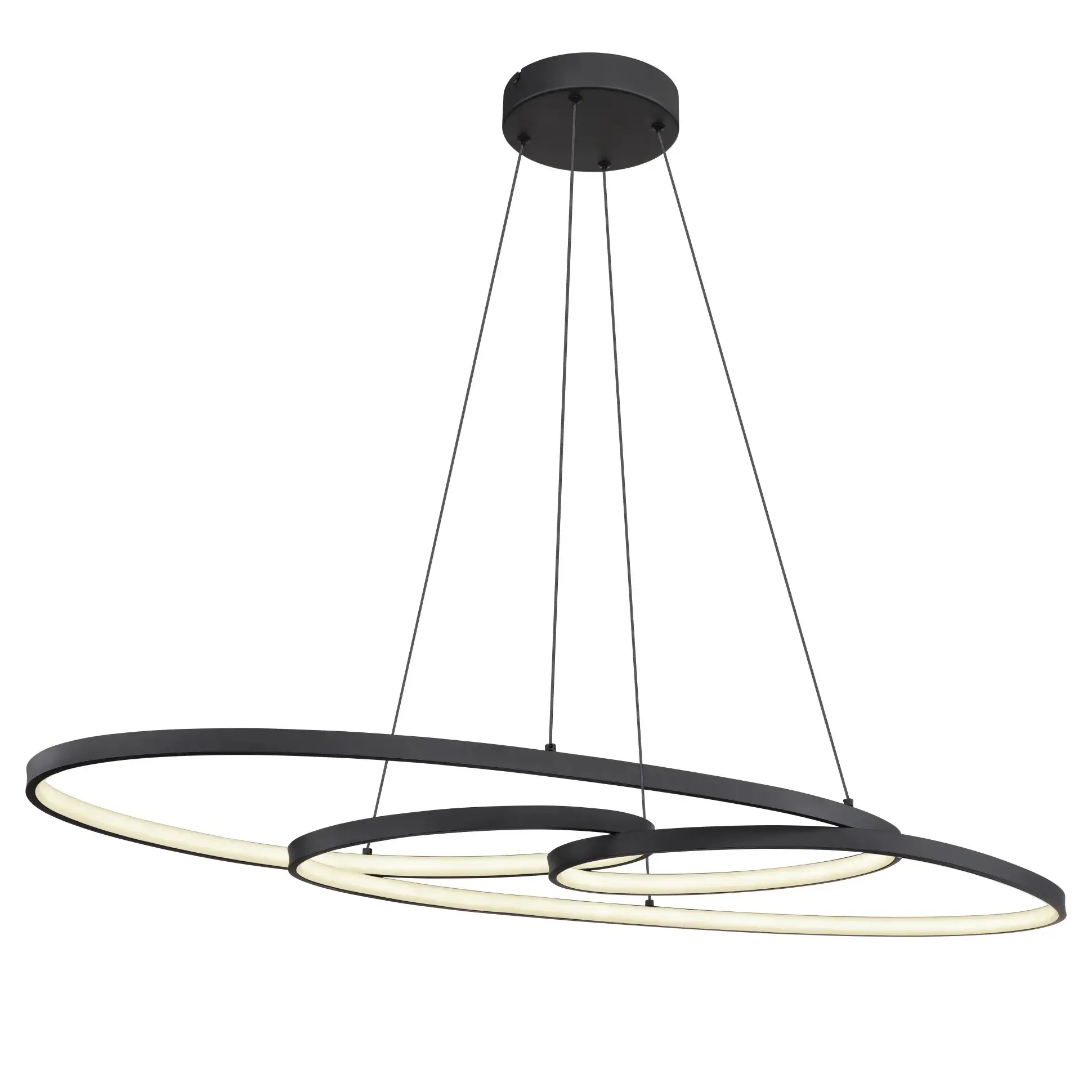 visilica globo Spira 67177-40 metal crna