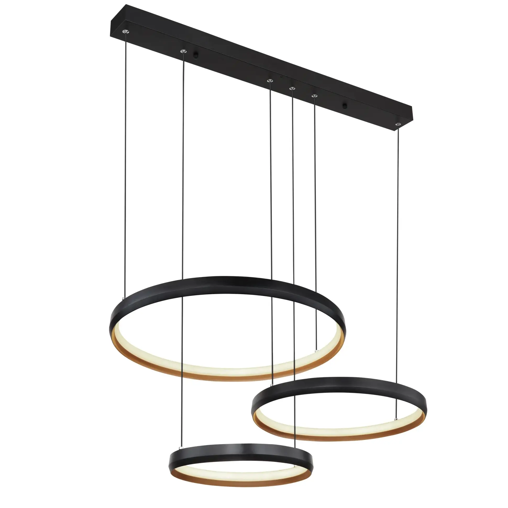 visilica globo Halli 67193-55H metal crna