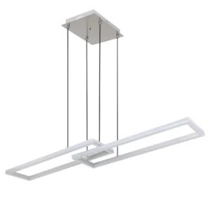 visilica globo Salmos 67209-45H metal srebrna