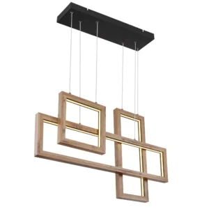 visilica globo Mandera 67287H1 MDF braon