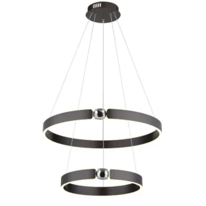 visilica globo Hendricks 67349H2 metal bronzana