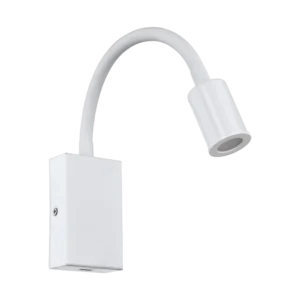 zidna lampa Tazzoli USB bela
