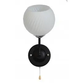 zidna lampa Mitea M11002-1Z crno bela