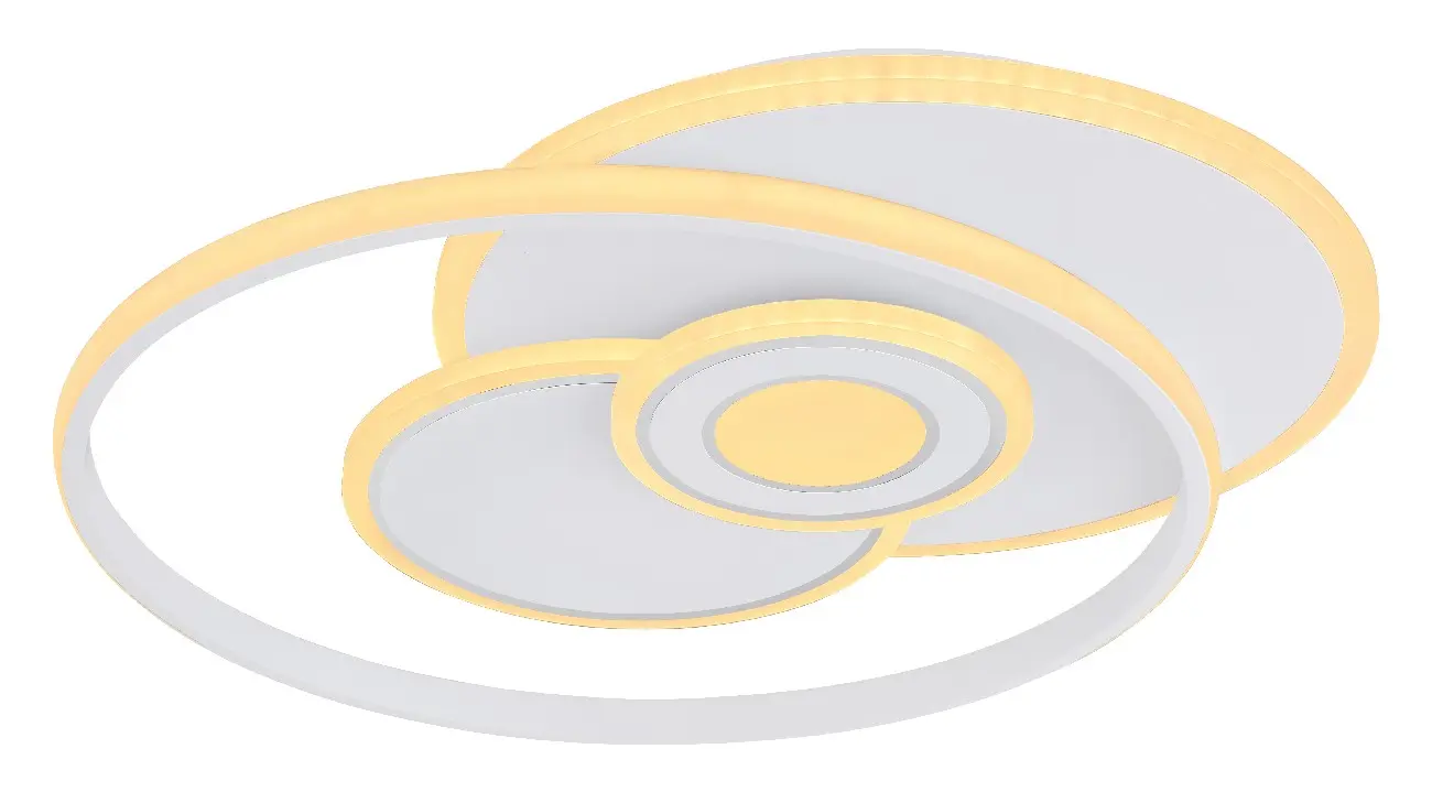 Globo Roderick 48442-50 | Plafonjera | bela | LED - Slika 4