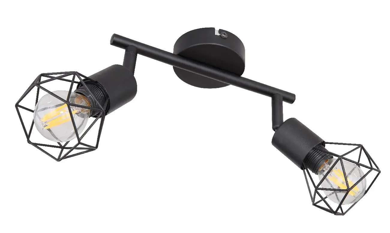 Globo Xara 54802S-2 | Spot lampa | crna | 2xE14 - Slika 2