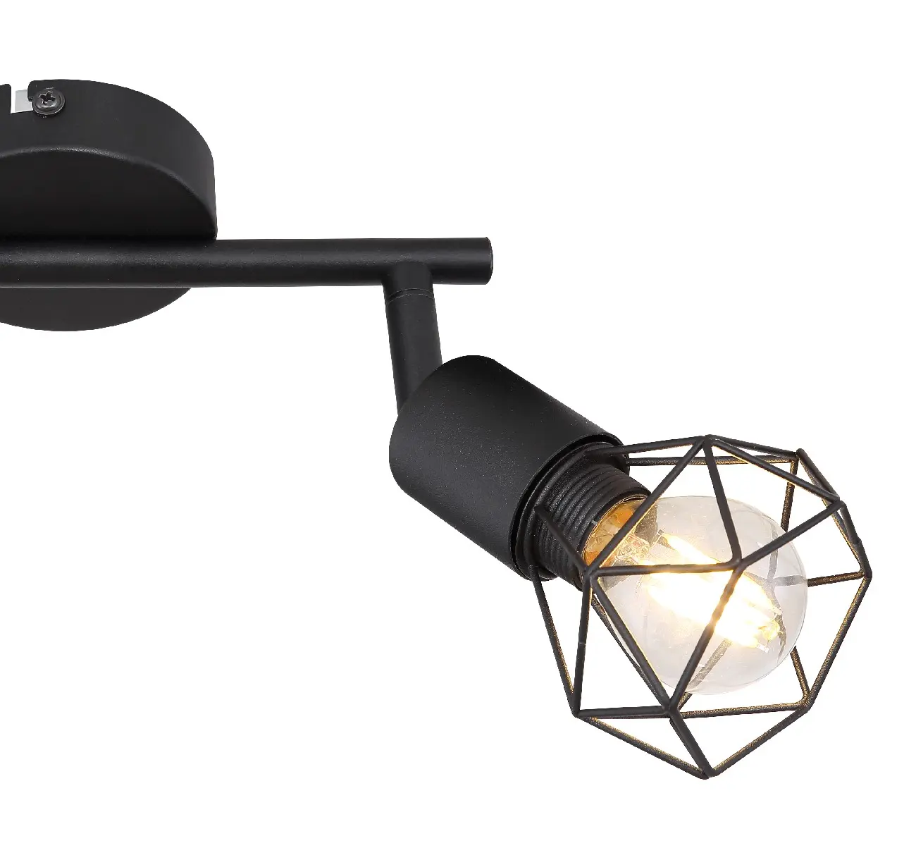 Globo Xara 54802S-2 | Spot lampa | crna | 2xE14 - Slika 3