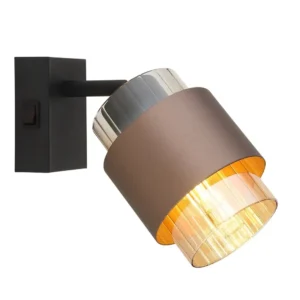 spot lampa Globo Milley 15560-1C metal bronzana