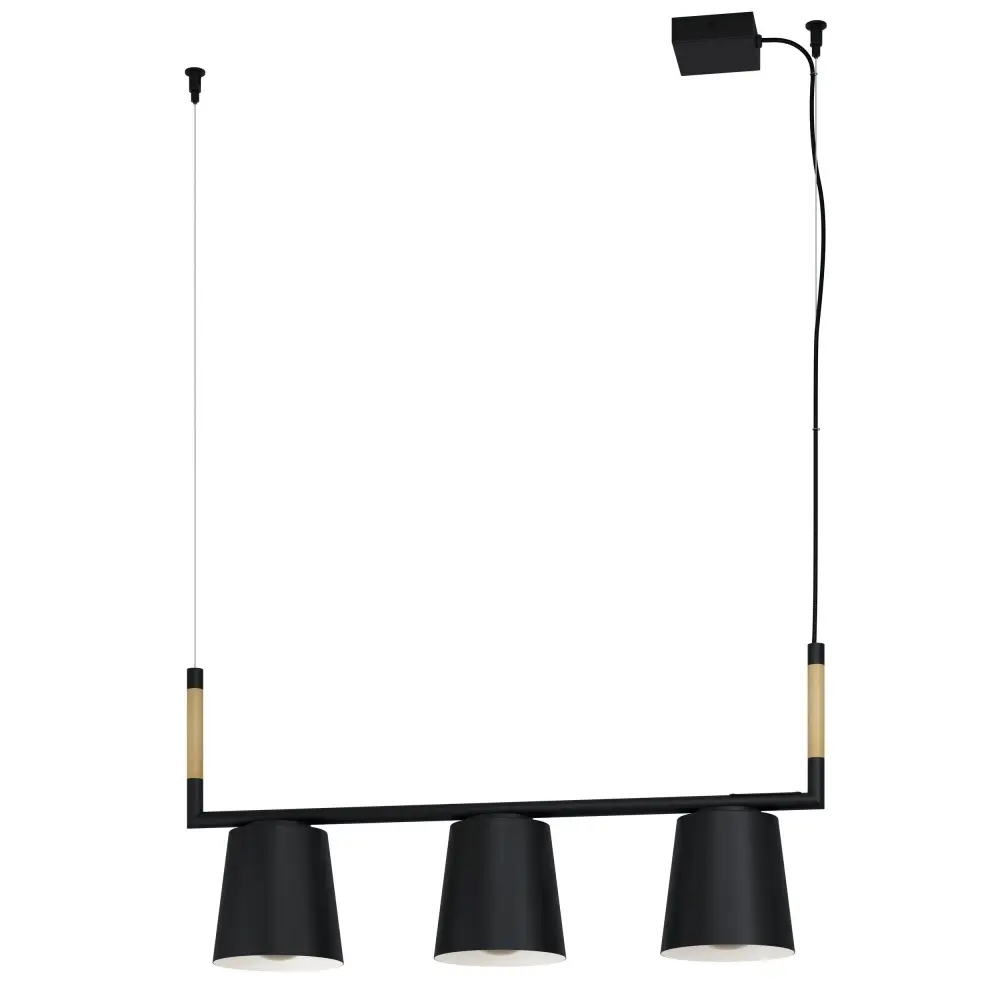 visilica Lacey 43612 čelik crna