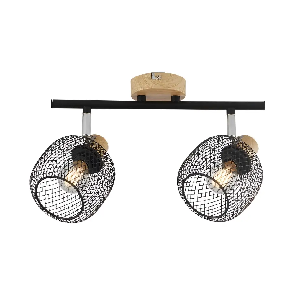 spot lampa braytron BV03-00011 drvo crna