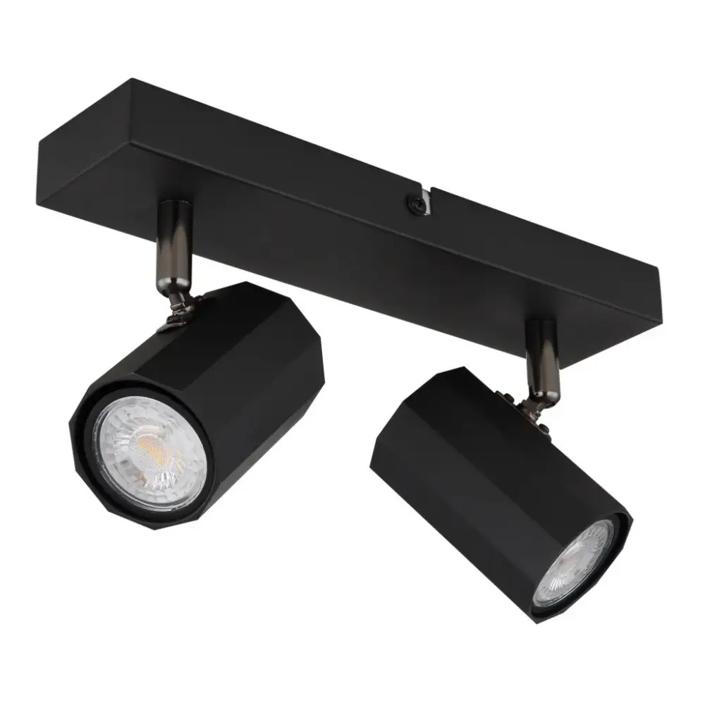 Globo James 57918-2B | Spot lampa | crna | 2xGU10 - Slika 2